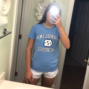 unc lacrosse t-shirt